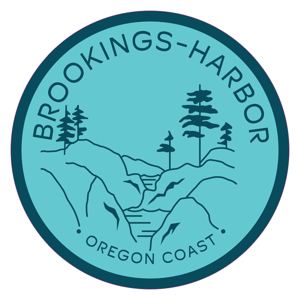 Brookings-Harbor 3.25" Sticker