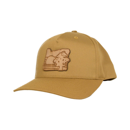 Manzanita Tree  - Wood Patch Snapback Hat
