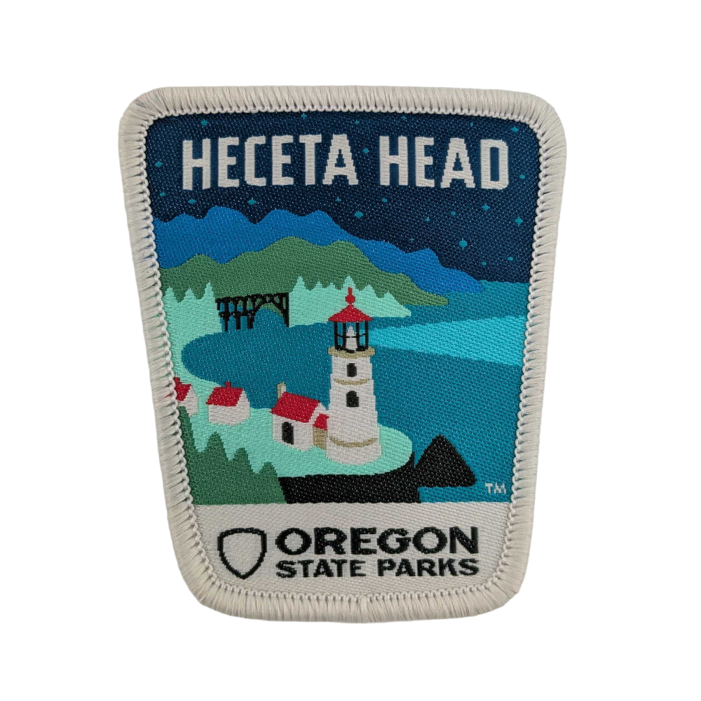 Heceta Head, 2.5" Iron-on Patch