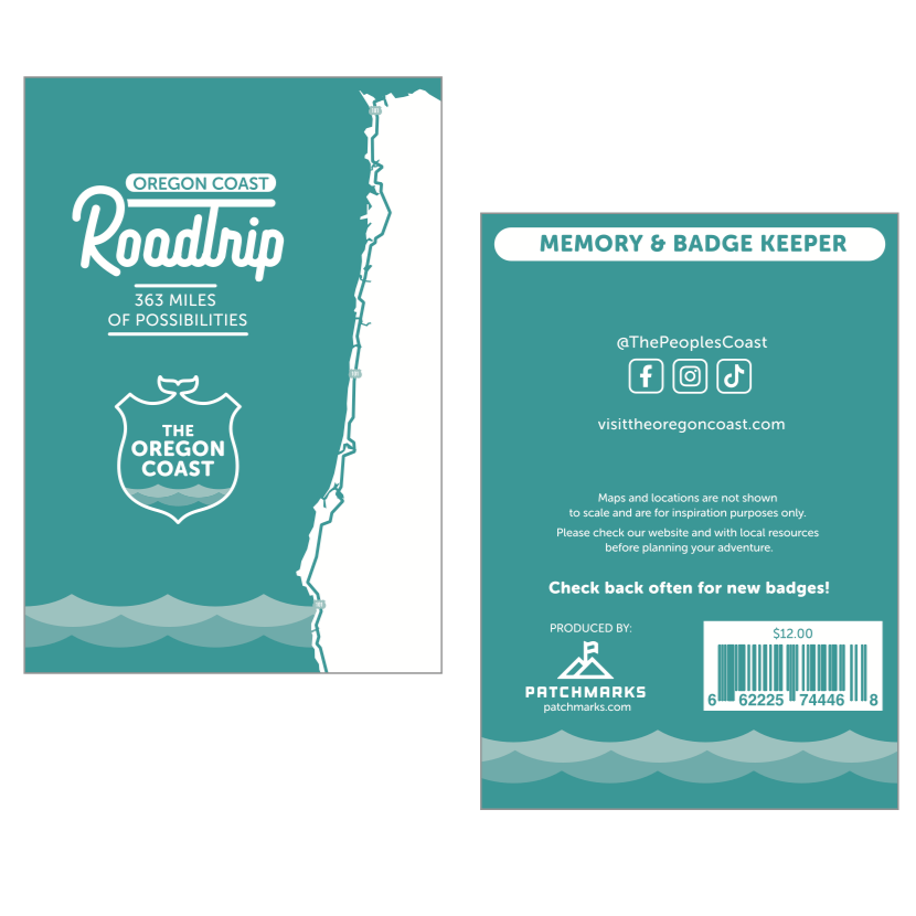 Register your Oregon Coast RoadTrip Book