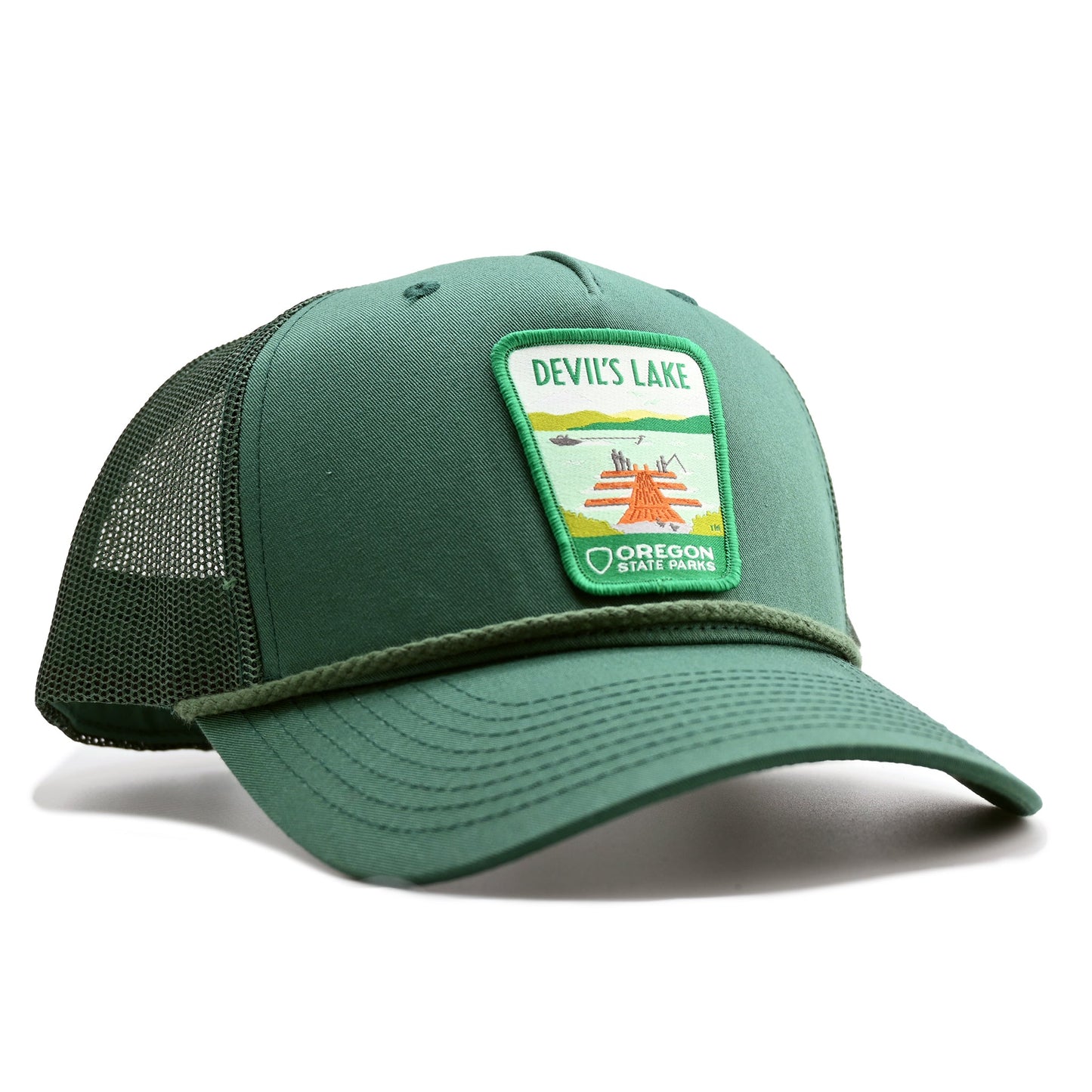 Devils Lake Rope-Trucker Hat