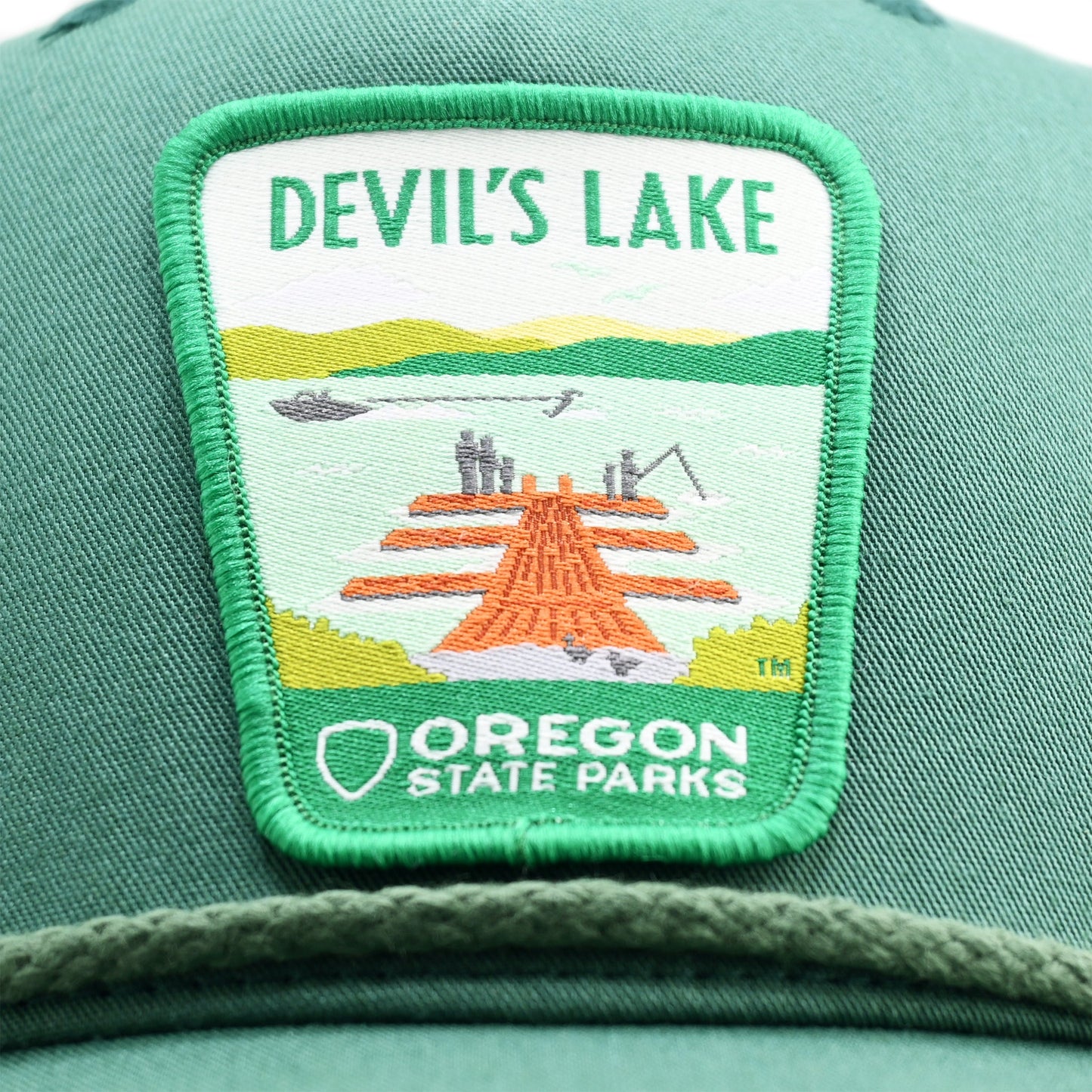 Devils Lake Rope-Trucker Hat