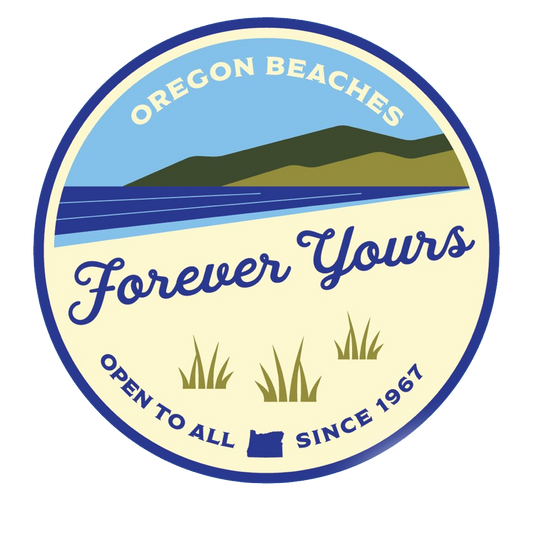 Forever Yours Oregon Coast 3.5" Sticker