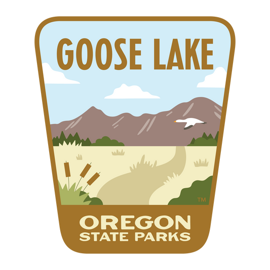 Goose Lake State Recreation Area, 3.25” Weatherproof Sticker