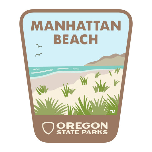 Manhattan Beach, 3.25” Weatherproof Sticker