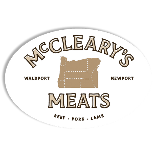 McCleary's 3.5" Sticker