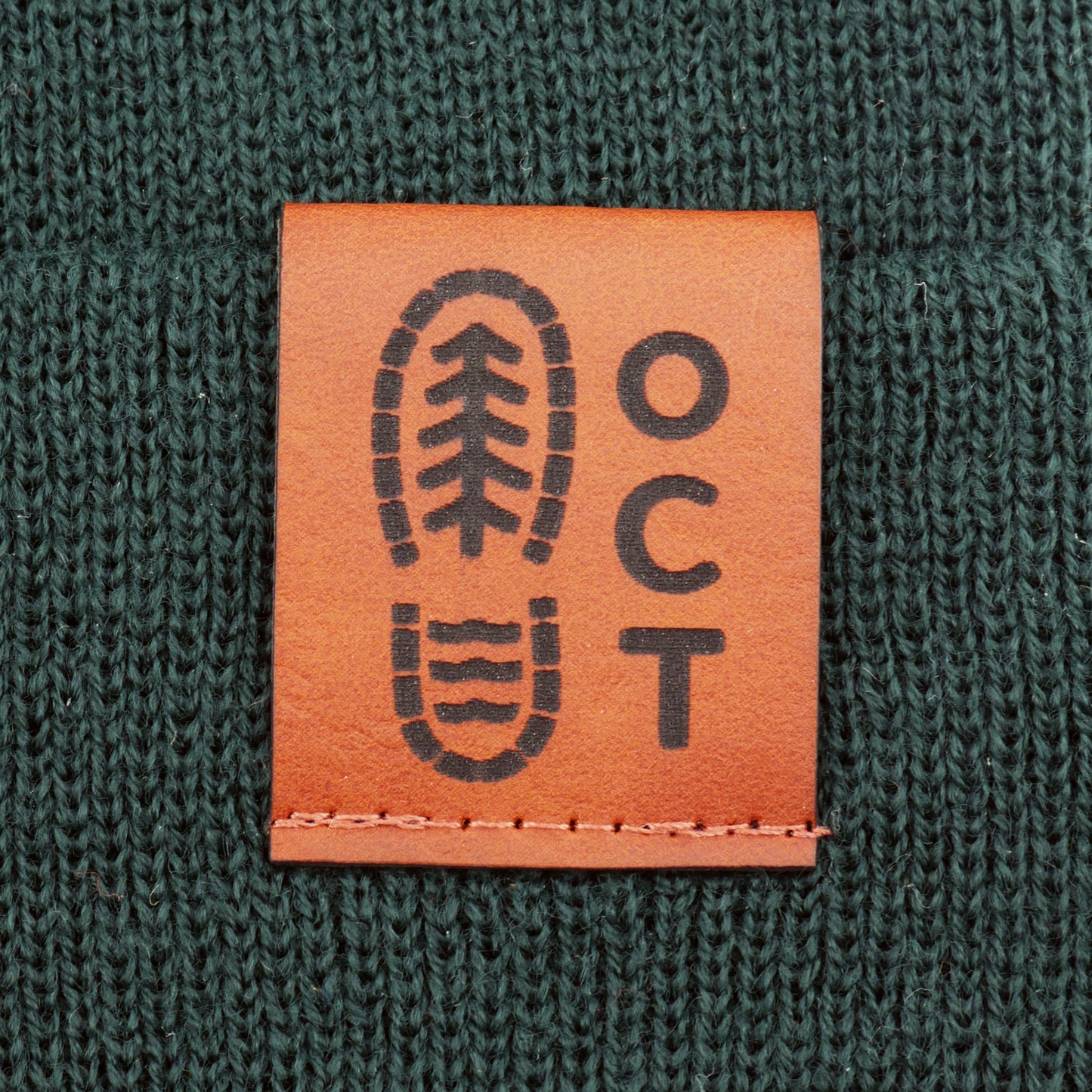 Oregon Coast Trail Logo Hood Beanie