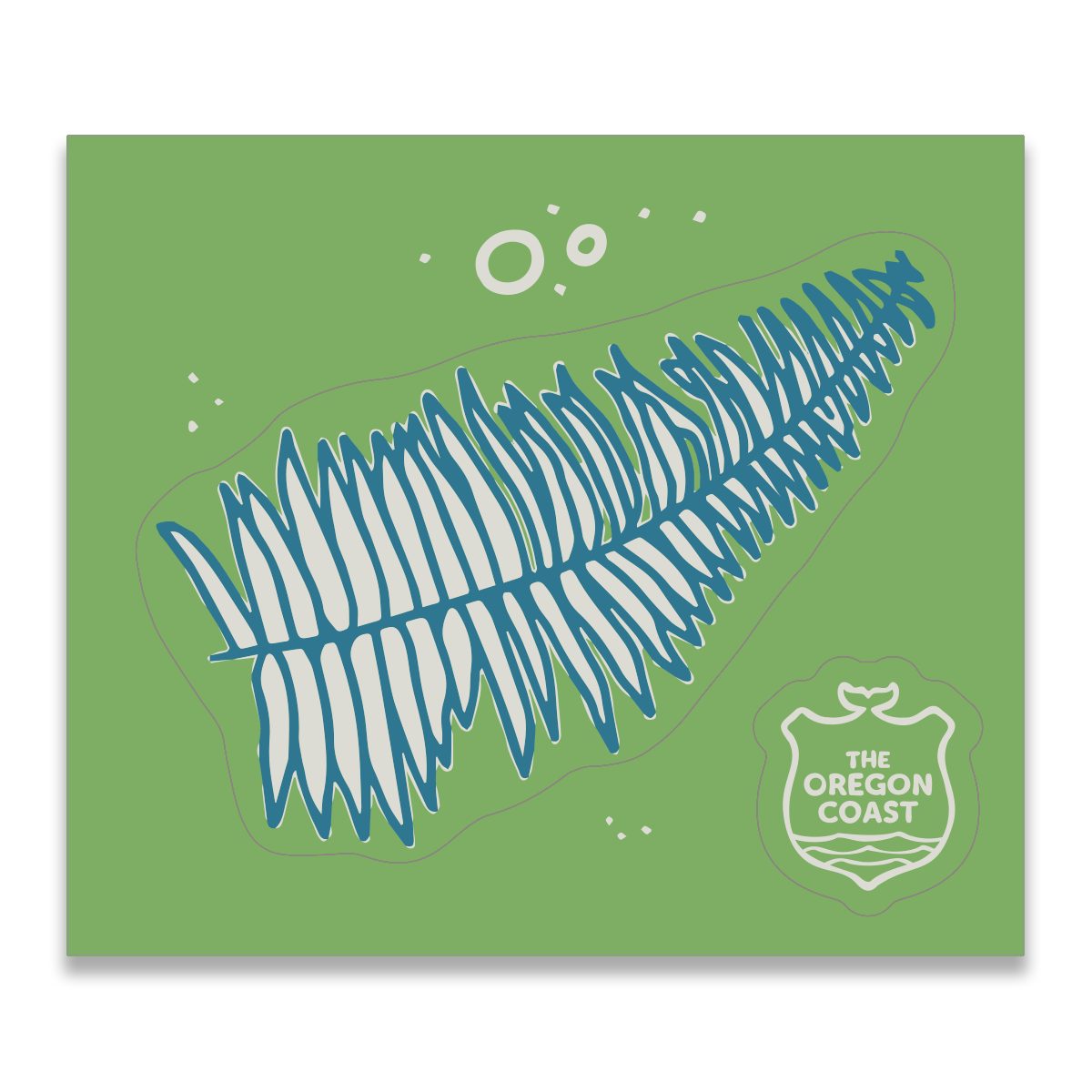 Coastal Icon Sticker - Fern