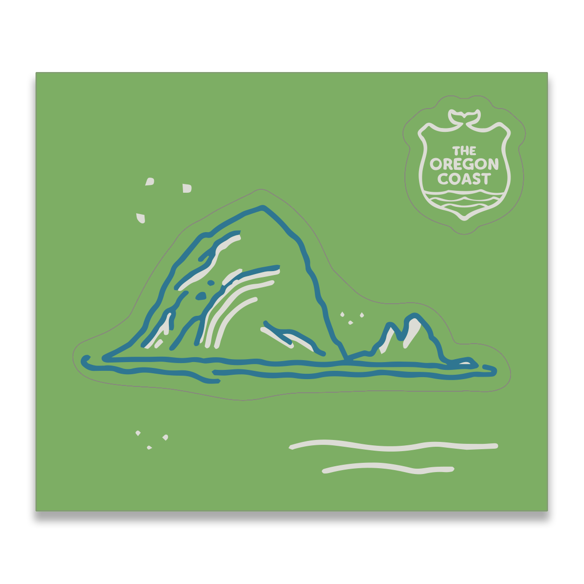 Coastal Icon Sticker - Hatstack