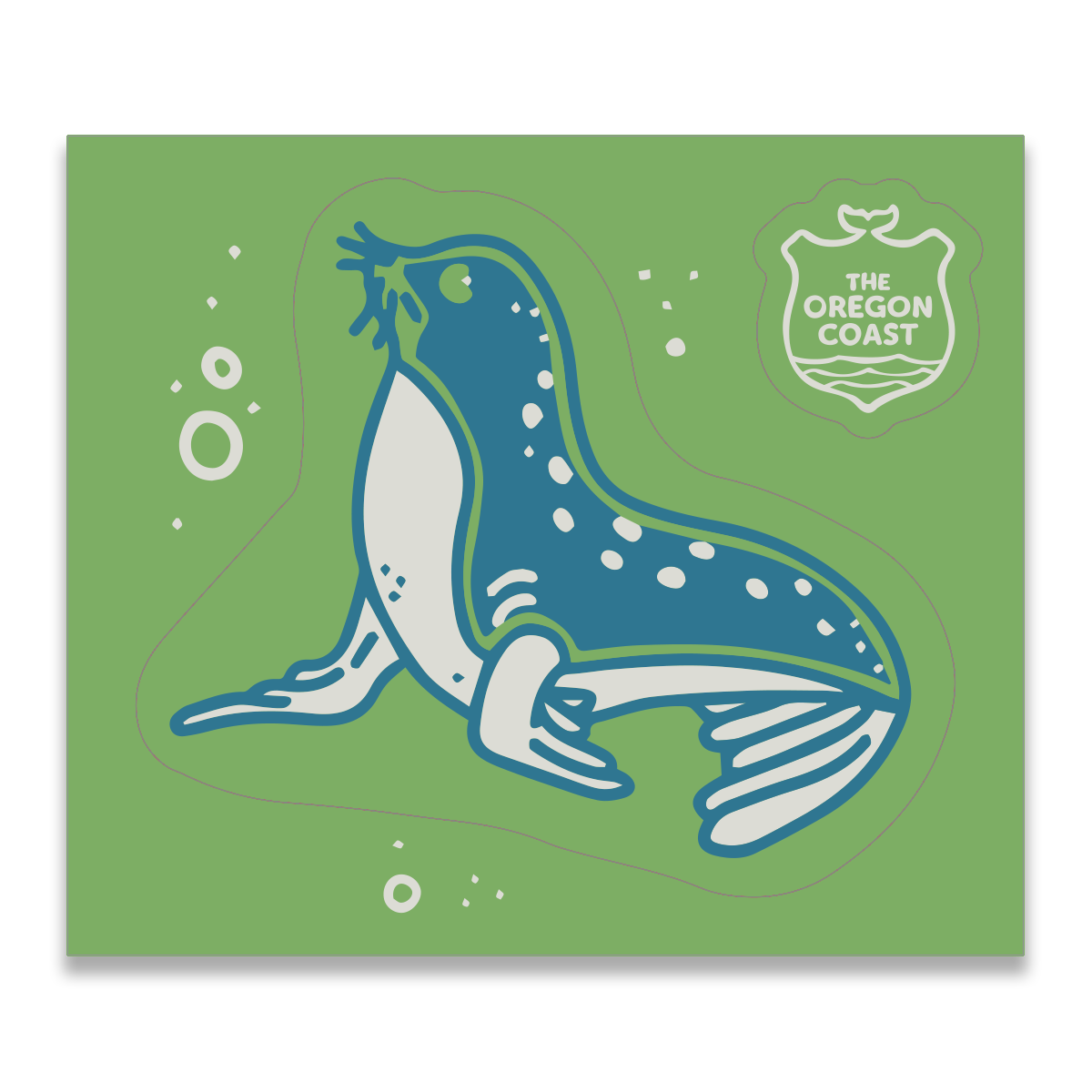 Coastal Icon Sticker - Seal