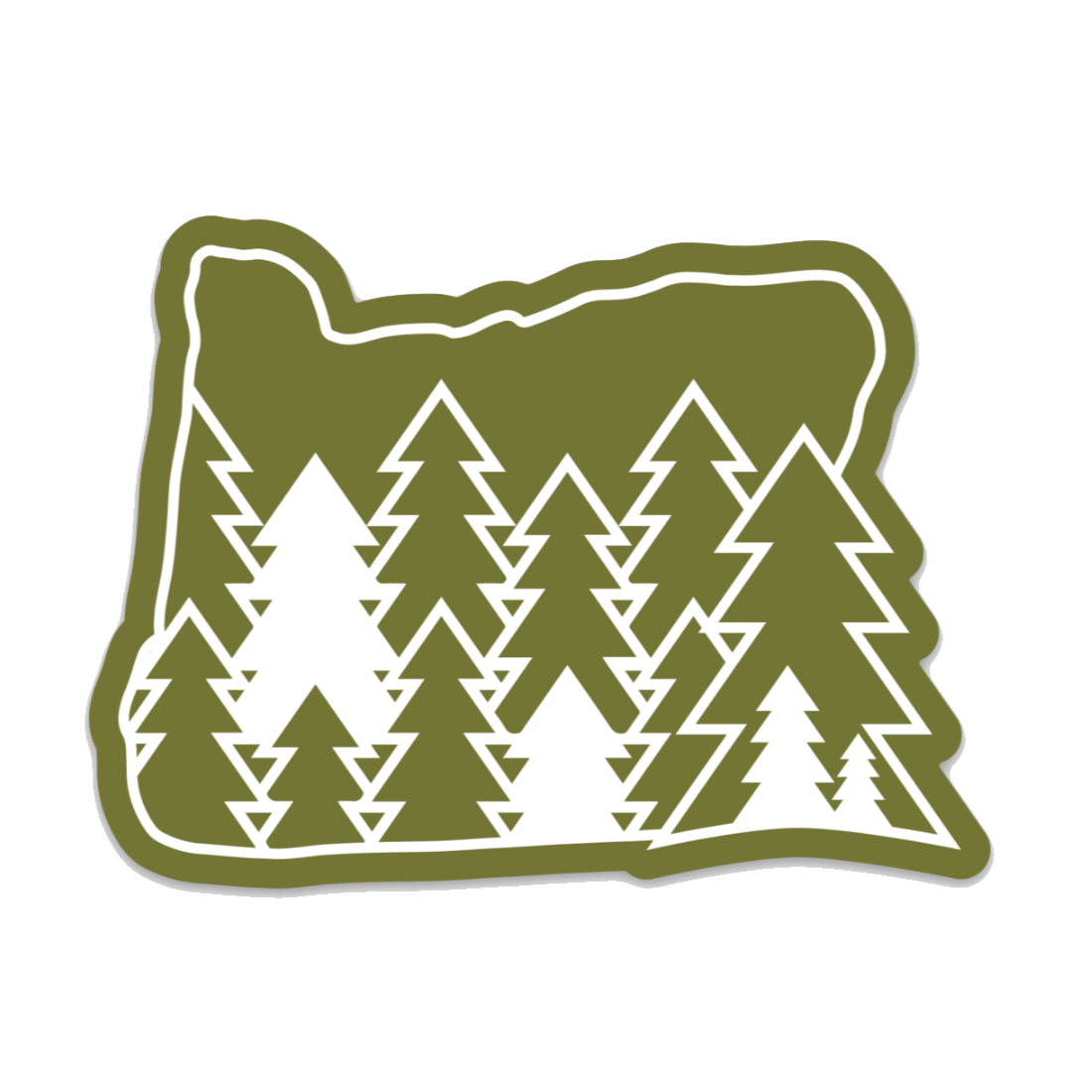 Evergreens - 3.5" Vinyl Sticker