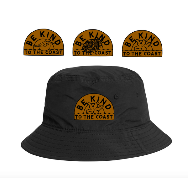Be Kind to the Coast Recycled Bucket Hat