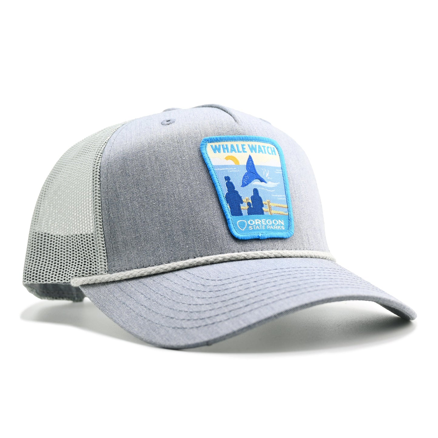 Whale Watch Rope-Trucker Hat