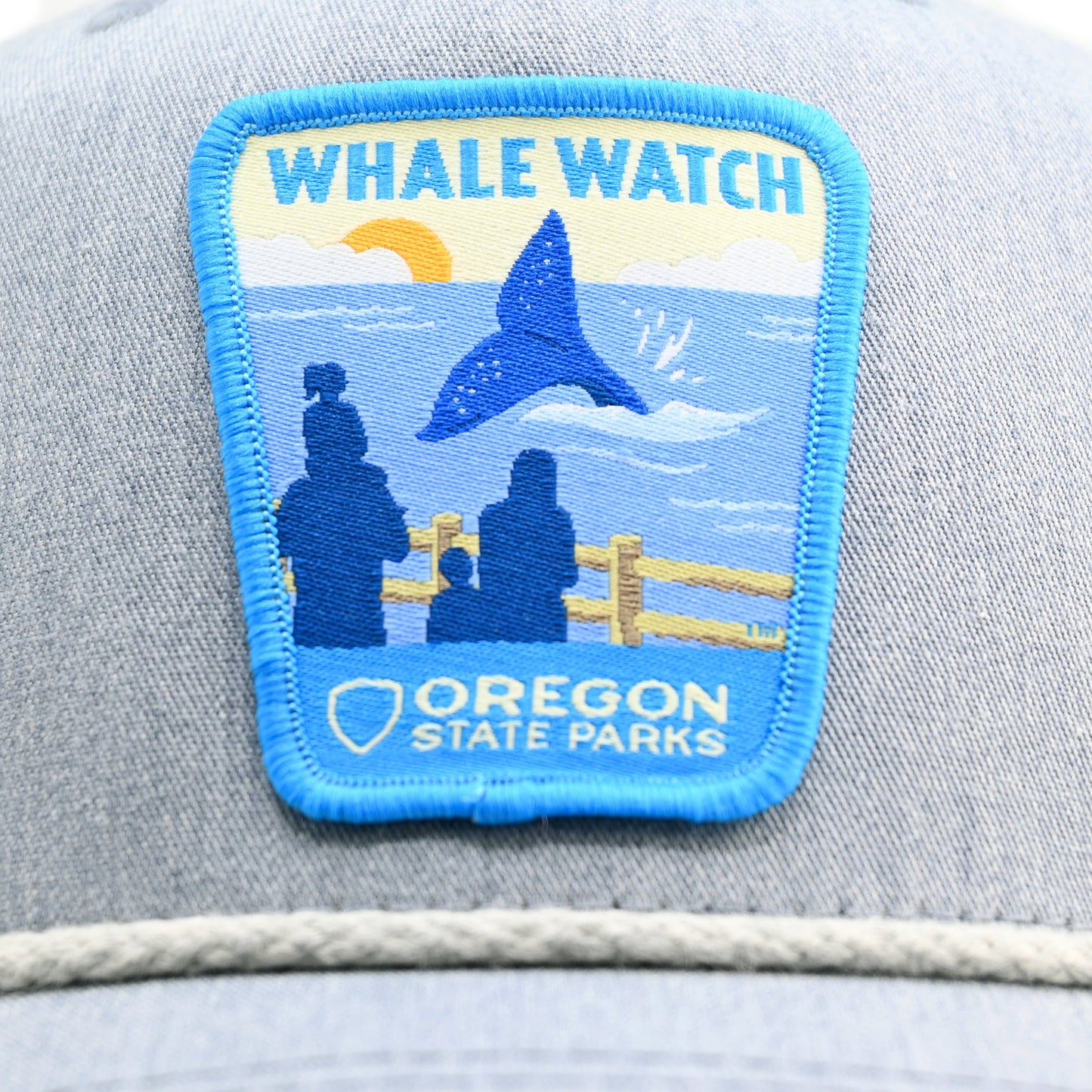 Whale Watch Rope-Trucker Hat