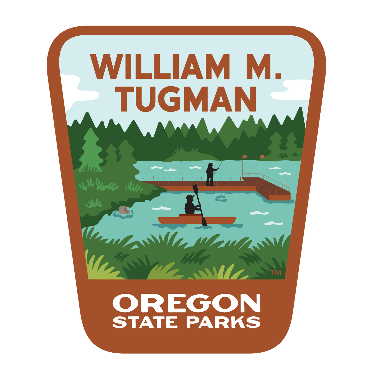 William Tugman, 3.25” Weatherproof Sticker
