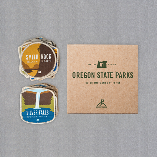 Set of *80!* Iconic Oregon Parks Patches