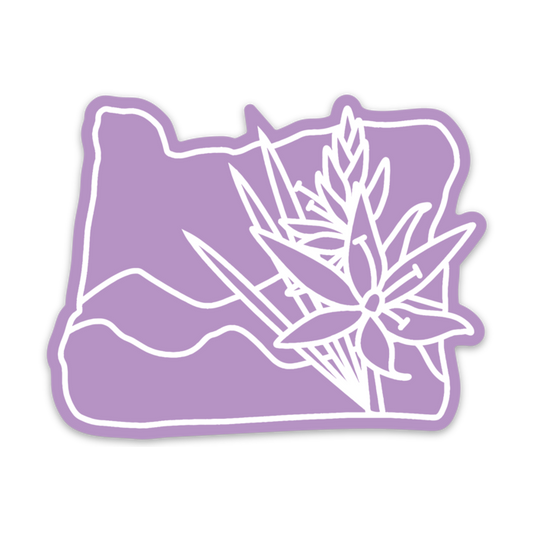 Camas Lily - 3.5" Vinyl Sticker