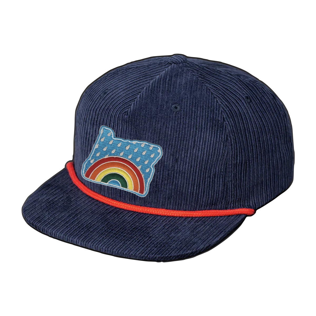 Rainbow Cord Hat