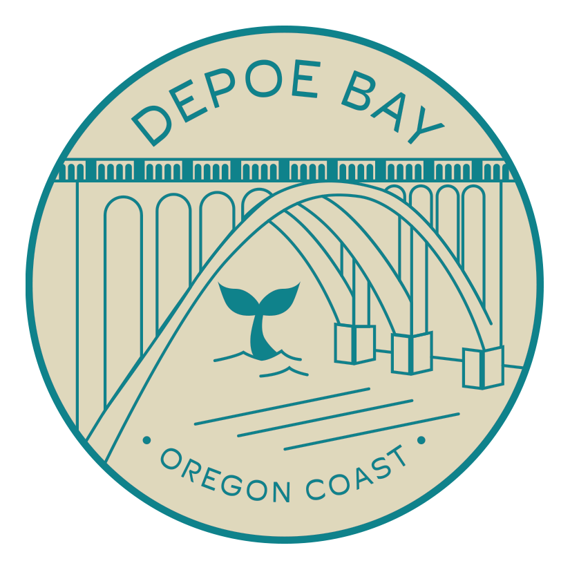 Depoe Bay 3.25" Sticker