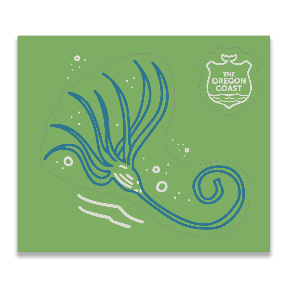 Coastal Icon Sticker - Kelp