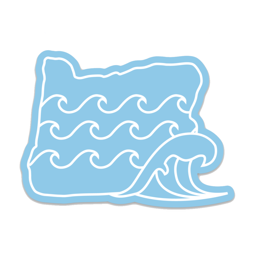 3 Wave Sticker Waves - 3.5