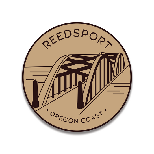 Reedsport 3.25" Sticker