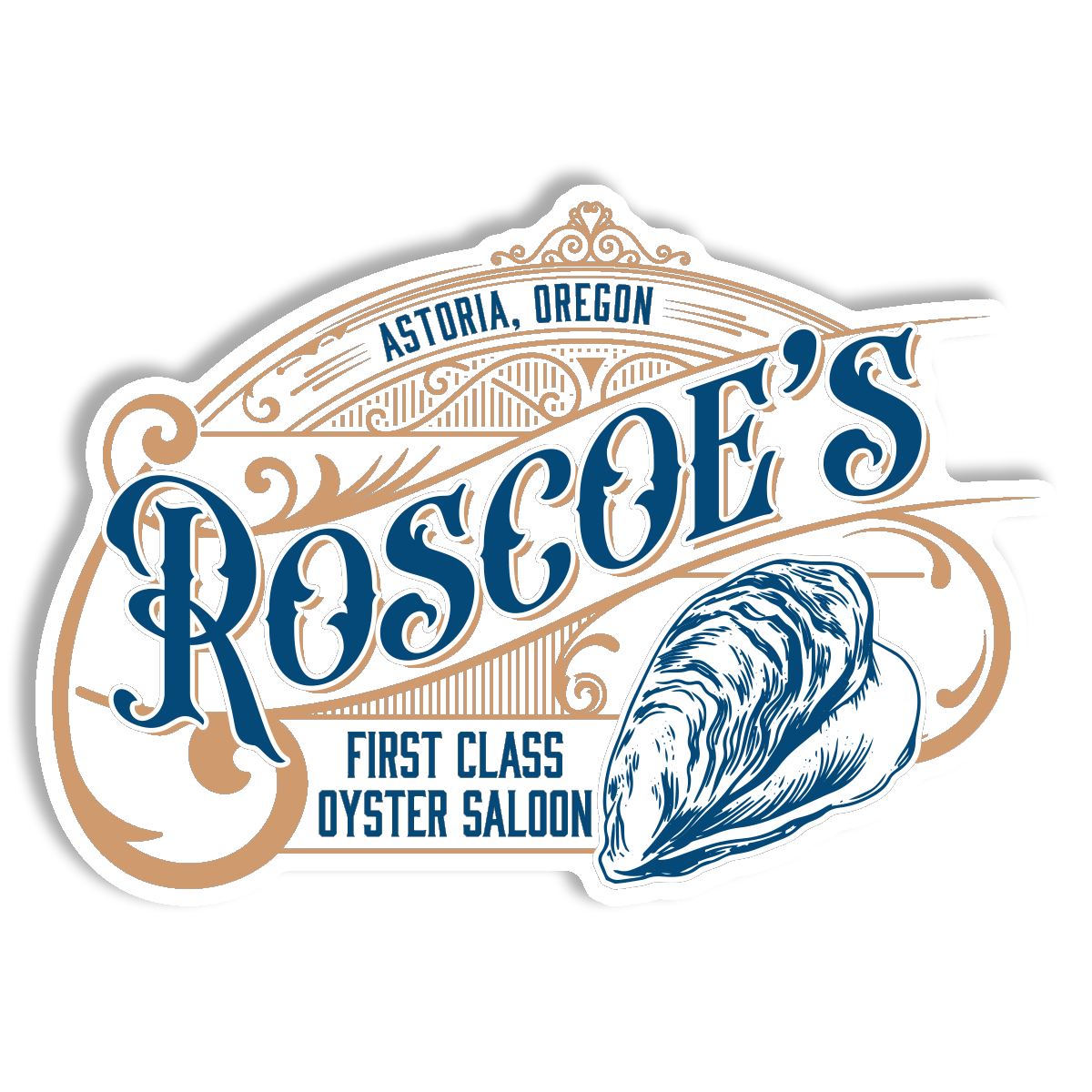 Roscoe's 3.5" Sticker