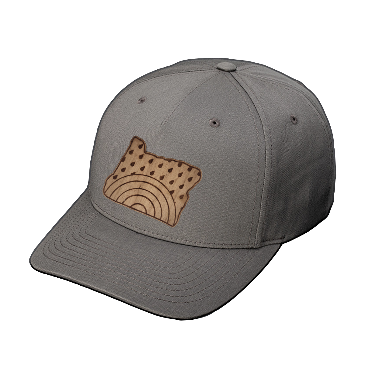 Wood Patch - Rainbow Snapback Hat