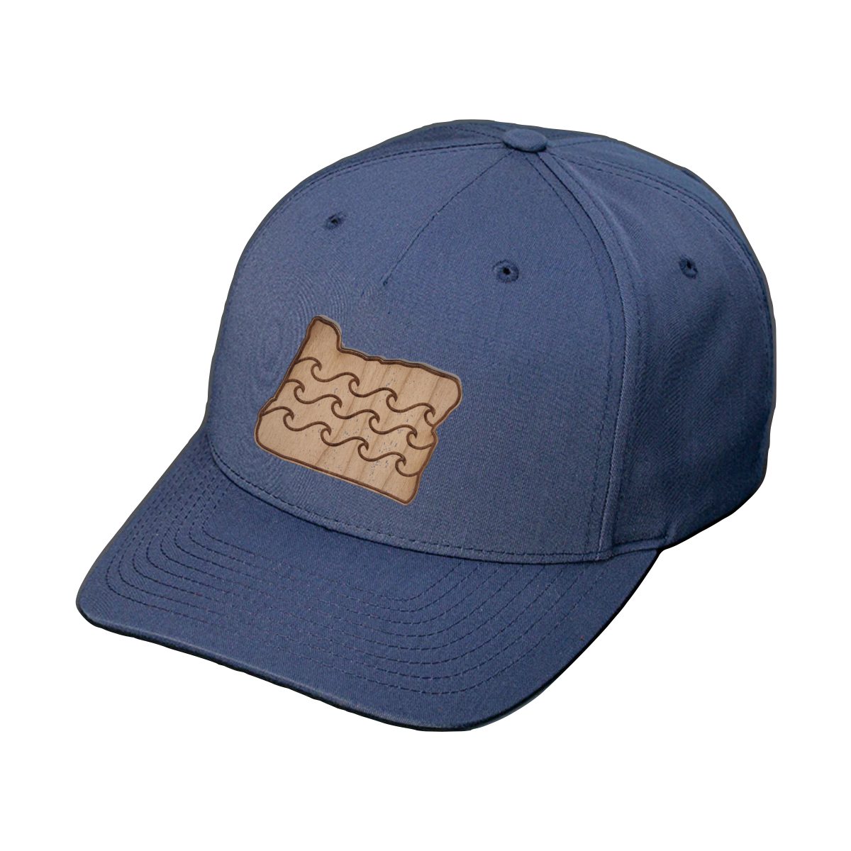 Wood Patch - Water Ways Snapback Hat