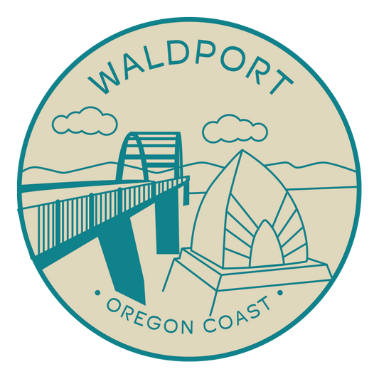 Waldport 3.25" Sticker