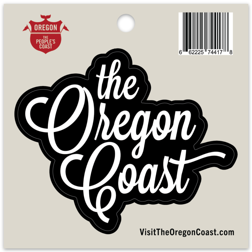 The Oregon Coast - Script Sticker 3-Pack