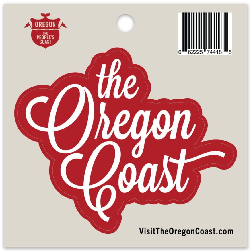 The Oregon Coast - Script Sticker 3-Pack