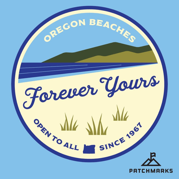 Forever Yours Oregon Coast Sticker