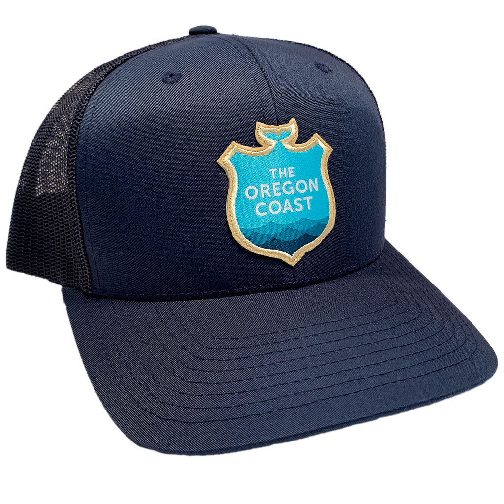 Oregon Coast Logo Trucker Hat The Oregon Coast Visitors Association