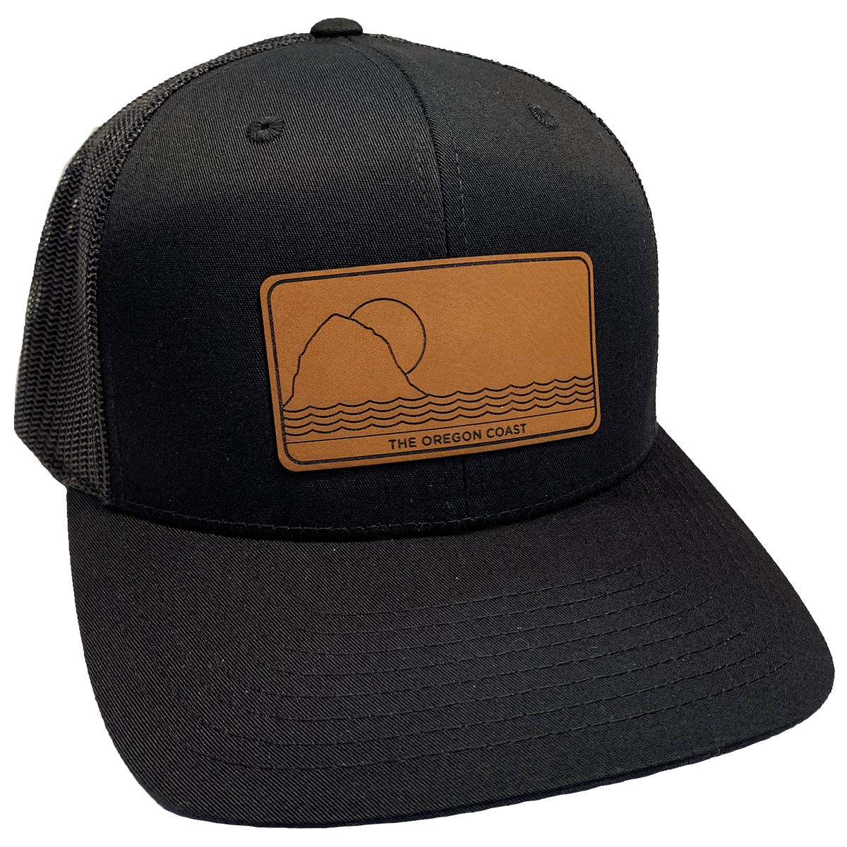 North Coast Trucker Hat- Black