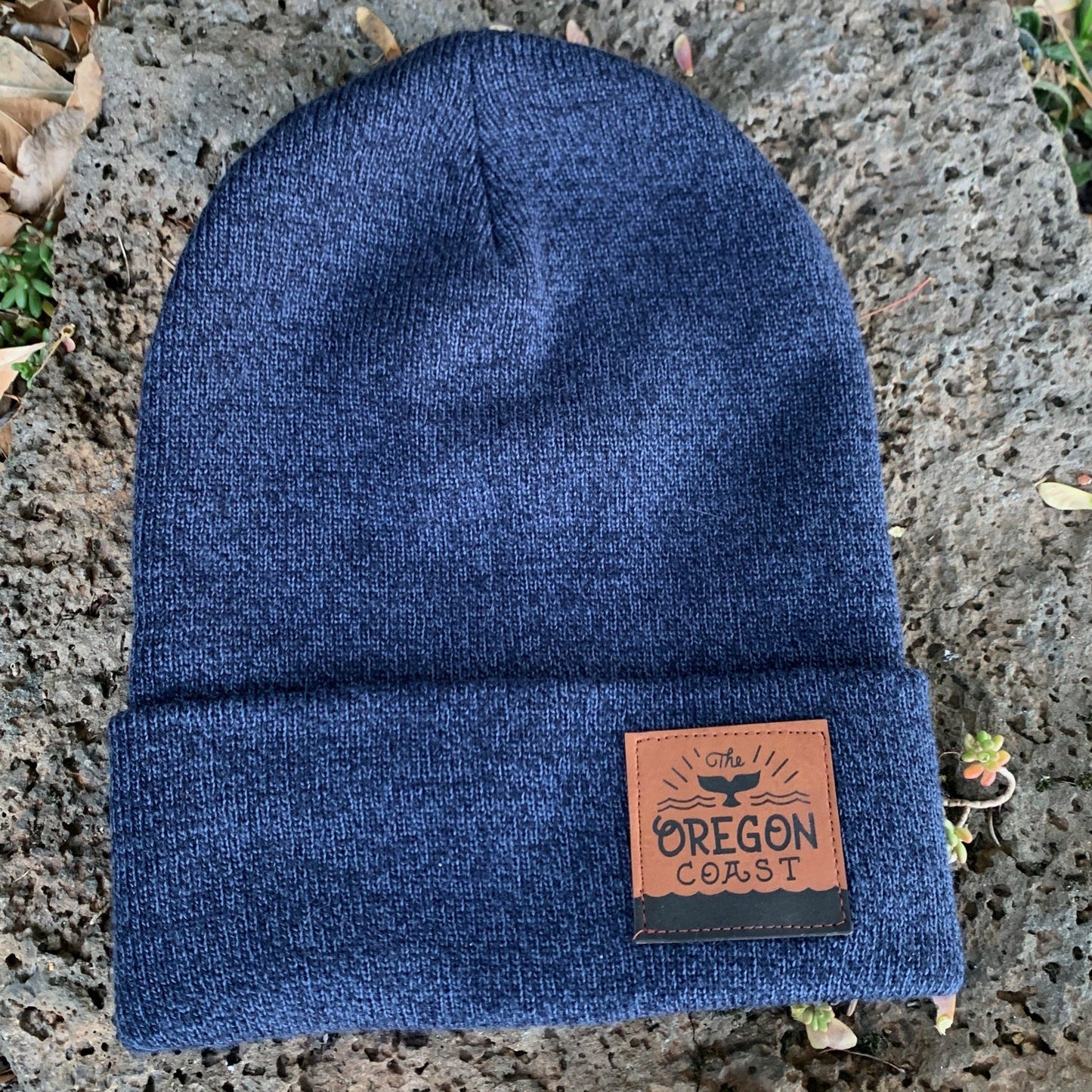 Oregon Coast Whale's Tail Beanie