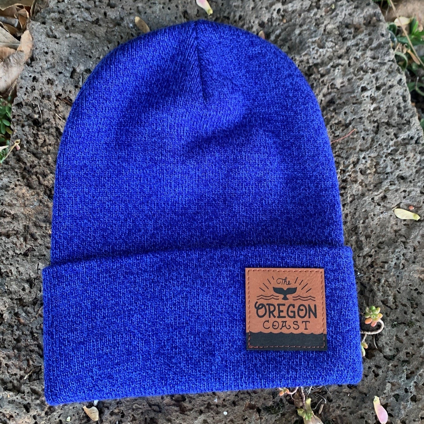 Oregon Coast Whale's Tail Beanie