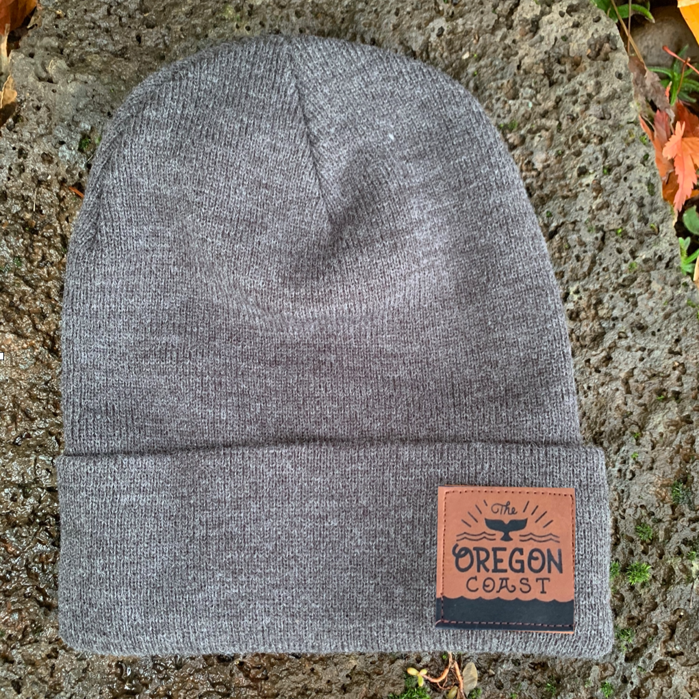 Oregon Coast Whale's Tail Beanie