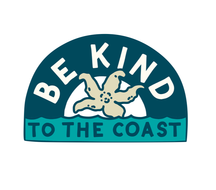 Be Kind to the Coast 3.5" Sticker