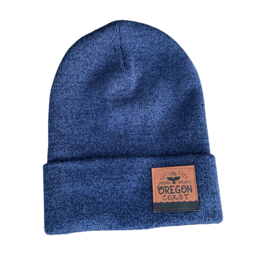 Oregon Coast Whale's Tail Beanie