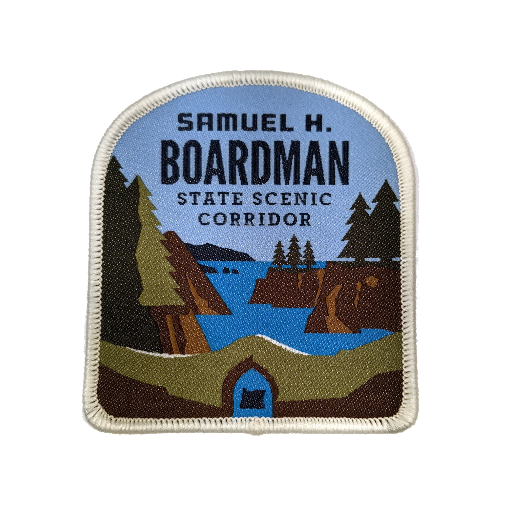 Samuel H Boardman State Scenic Cooridor 3" Iron-on Patch