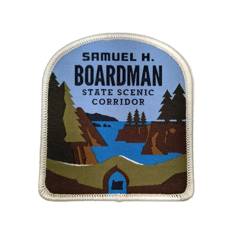Samuel H Boardman State Scenic Cooridor 3" Iron-on Patch
