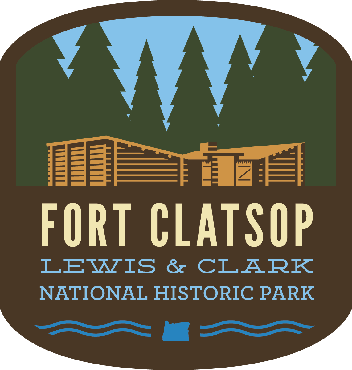 Fort Clatsop at Lewis & Clark NH Park - Patch