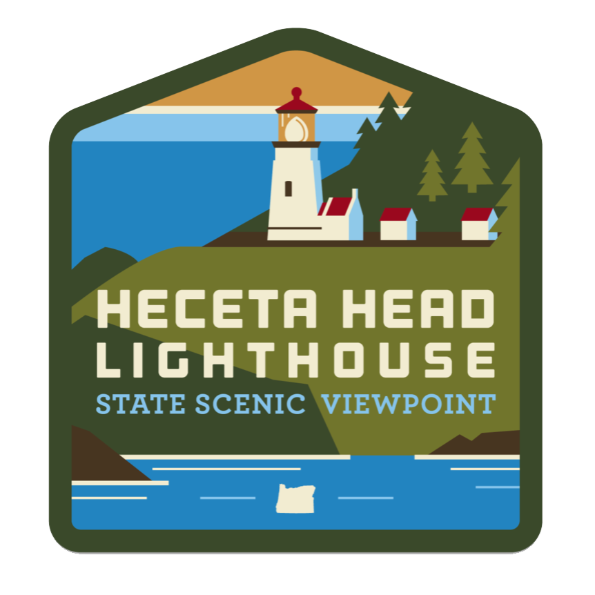 Heceta Head Lighthouse State Scenic Viewpoint Patch