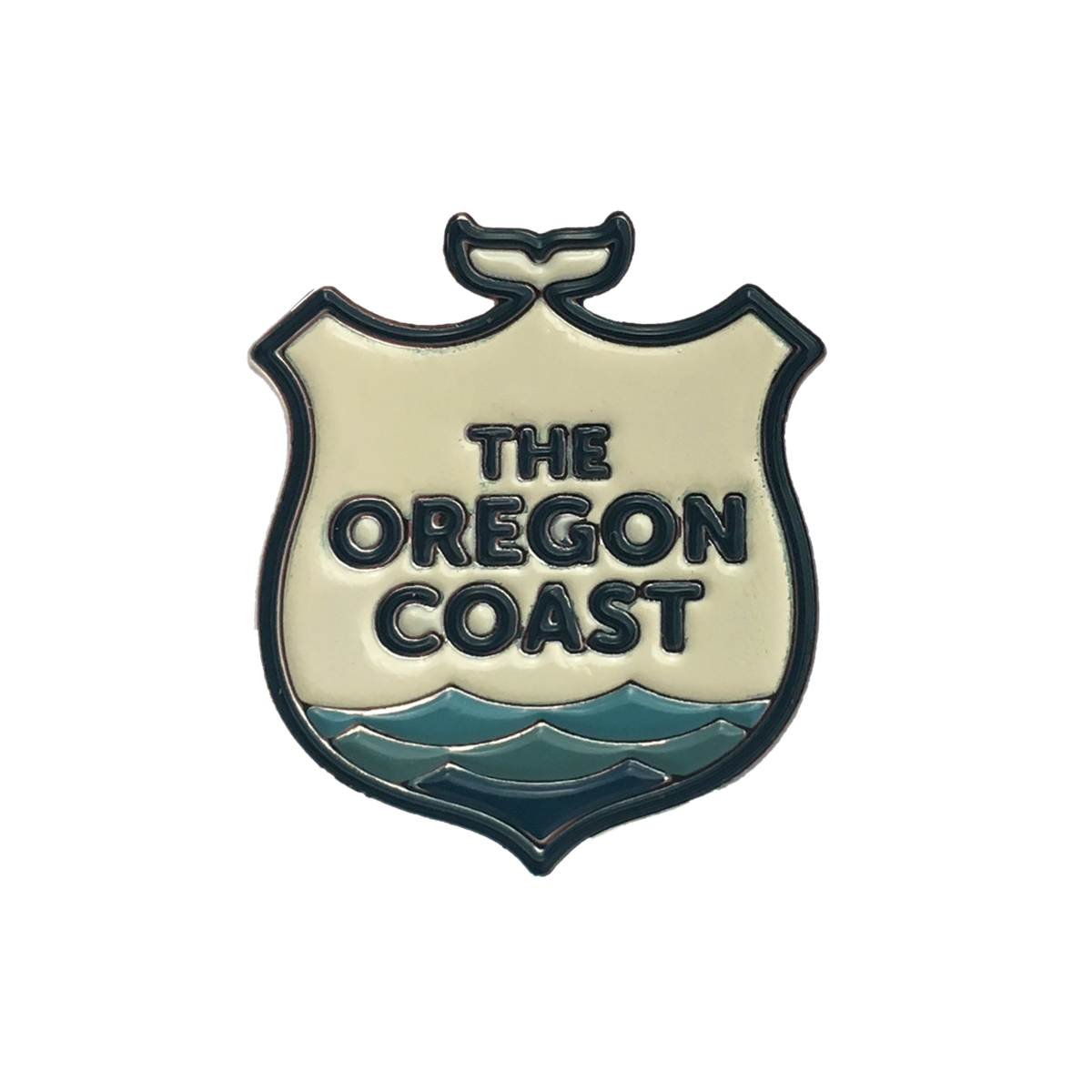 Oregon Coast Logo Enamel Pin