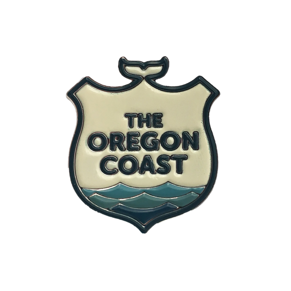 Oregon Coast Logo Enamel Pin