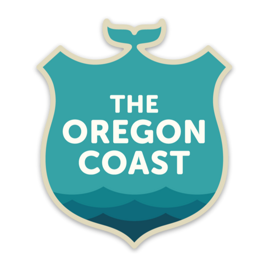 Official Oregon Coast Logo Sticker