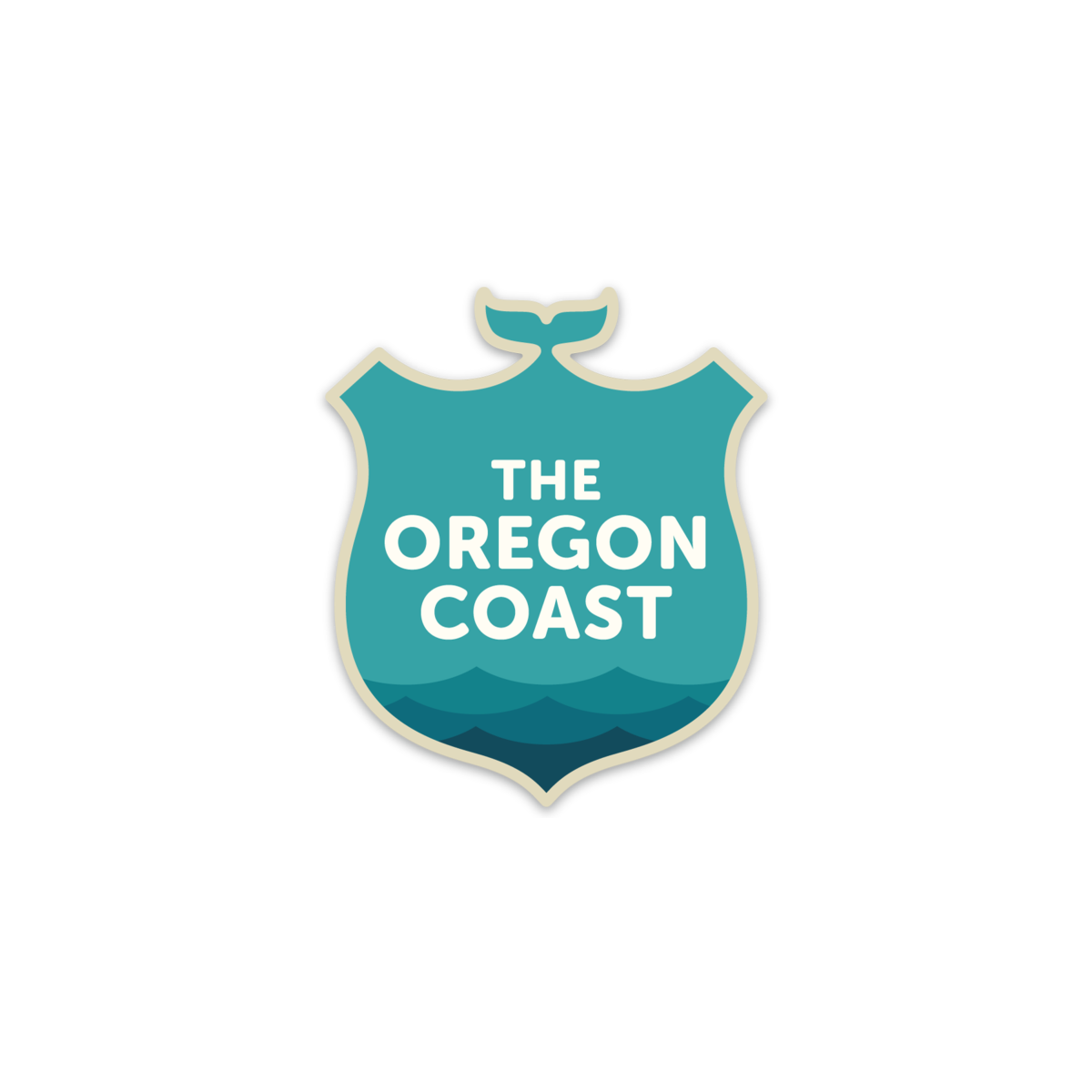 Official Oregon Coast Logo Sticker
