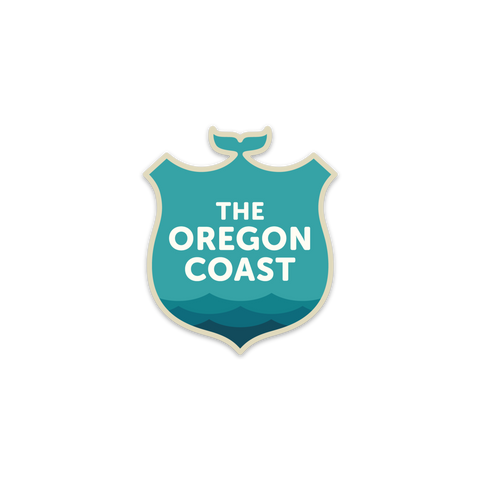 Official Oregon Coast Logo Sticker